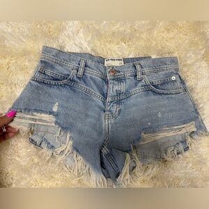 Free people Jean shorts NWOTS